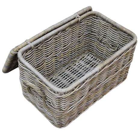 AVH-Collectie Bikey rotan fietsmand 62x37xH38 cm AVH-Collectie Bikey rotan fietsmand 62x37xH38 cm