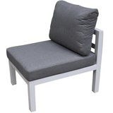 AVH-Collectie Fabri middenelement aluminium wit AVH-Collectie Fabri middenelement aluminium wit