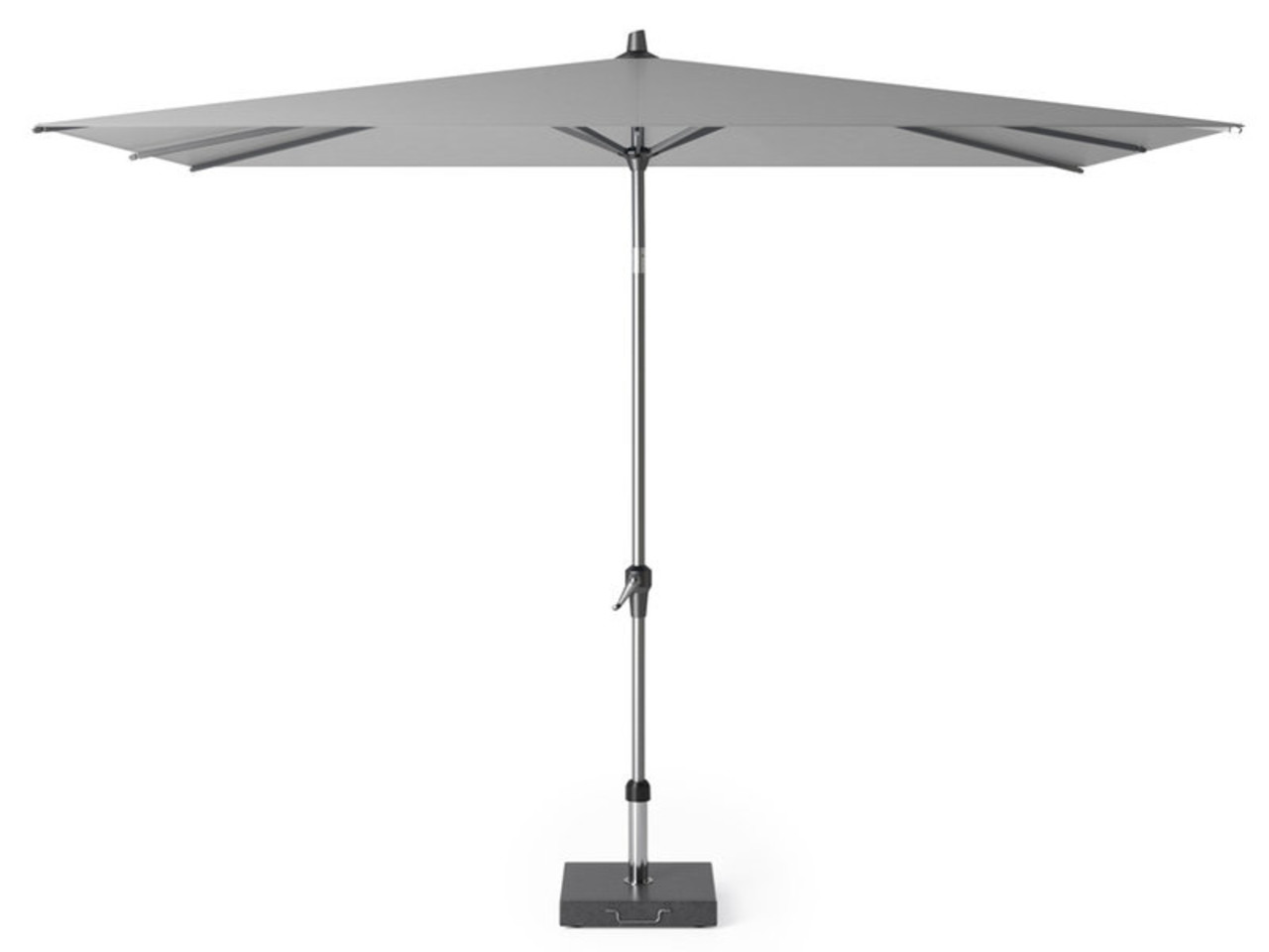voor eeuwig Verrassend genoeg paperback Riva parasol 300x200 cm lichtgrijs met kniksysteem - AVH Outdoor  Tuinmeubelen
