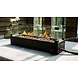 Cosi Fires Cosi tafelbrander rechthoek zwart incl. glas Cosi Fires Cosi tafelbrander rechthoek zwart incl. glas