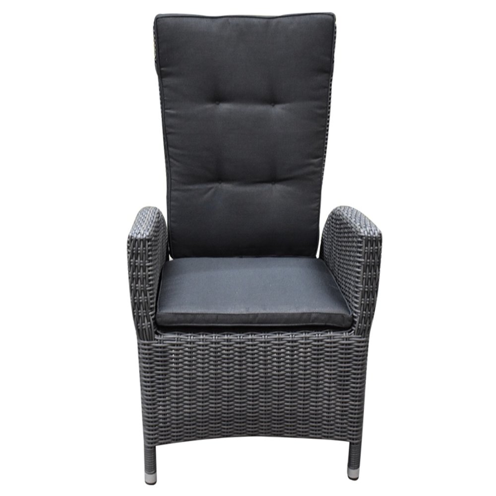 AVH-Collectie Menorca dining tuinstoel verstelbaar antraciet AVH-Collectie Menorca dining tuinstoel verstelbaar antraciet