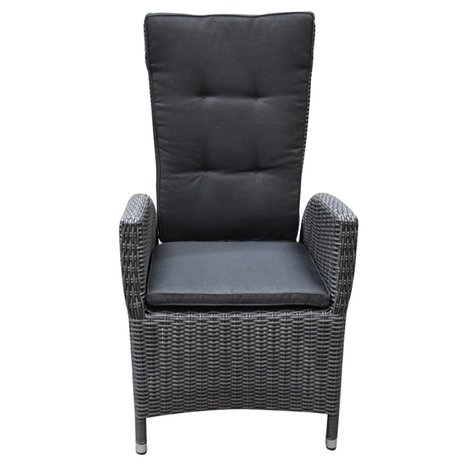 AVH-Collectie Menorca dining tuinstoel verstelbaar antraciet AVH-Collectie Menorca dining tuinstoel verstelbaar antraciet