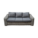 AVH-Collectie Las Palmas stoel bank loungeset 4-delig grijs AVH-Collectie Las Palmas stoel bank loungeset 4-delig grijs