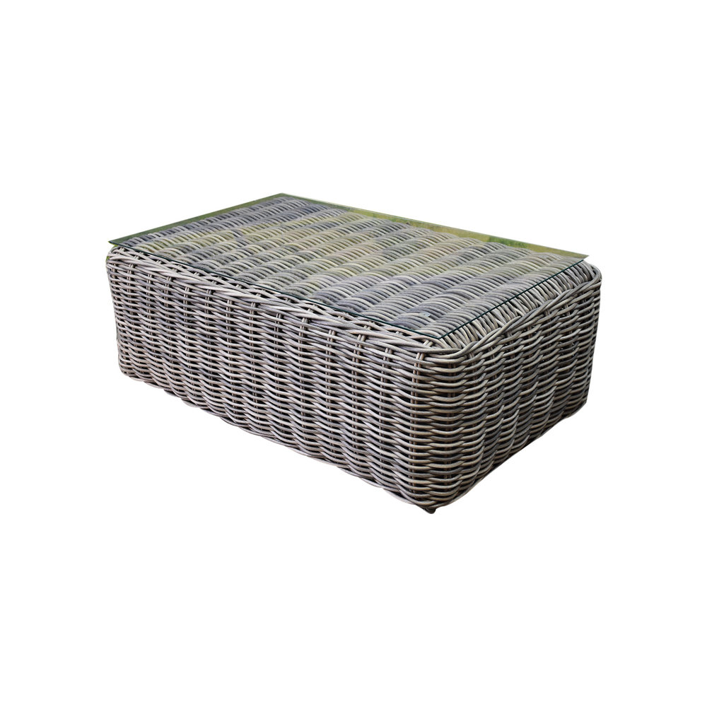 AVH-Collectie Las Palmas stoel bank loungeset 4-delig grijs AVH-Collectie Las Palmas stoel bank loungeset 4-delig grijs