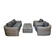 AVH-Collectie Las Palmas stoel bank loungeset 4-delig grijs AVH-Collectie Las Palmas stoel bank loungeset 4-delig grijs