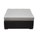 AVH-Collectie Manjavico stoel bank loungeset 4-delig zwart wicker AVH-Collectie Manjavico stoel bank loungeset 4-delig zwart wicker