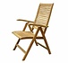 Arona dining standenstoel verstelbaar teak