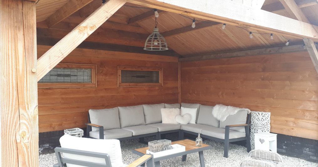 Een comfortabele loungeset voor in de tuin