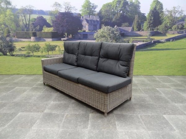 AVH-Collectie San Marino hoek dining loungeset verstelbaar 5-delig  grijs rechts
