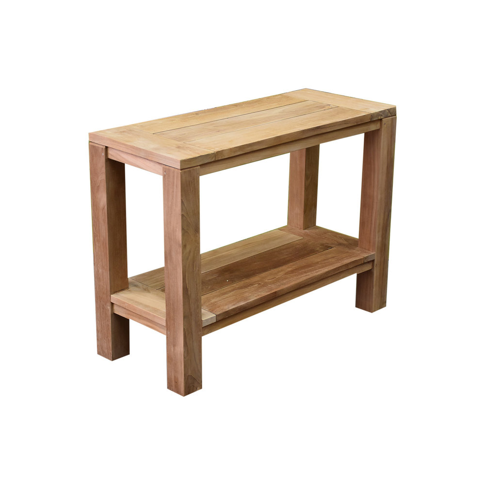 AVH-Collectie Legno side table 100x42xH75 cm teak AVH-Collectie Legno side table 100x42xH75 cm teak