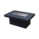 EasyFires Vuurtafel Milano 120x80xH53 cm zwart - zwart EasyFires Vuurtafel Milano 120x80xH53 cm zwart - zwart