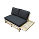 AVH-Collectie Piton hoek loungeset 5-delig teak AVH-Collectie Piton hoek loungeset 5-delig teak