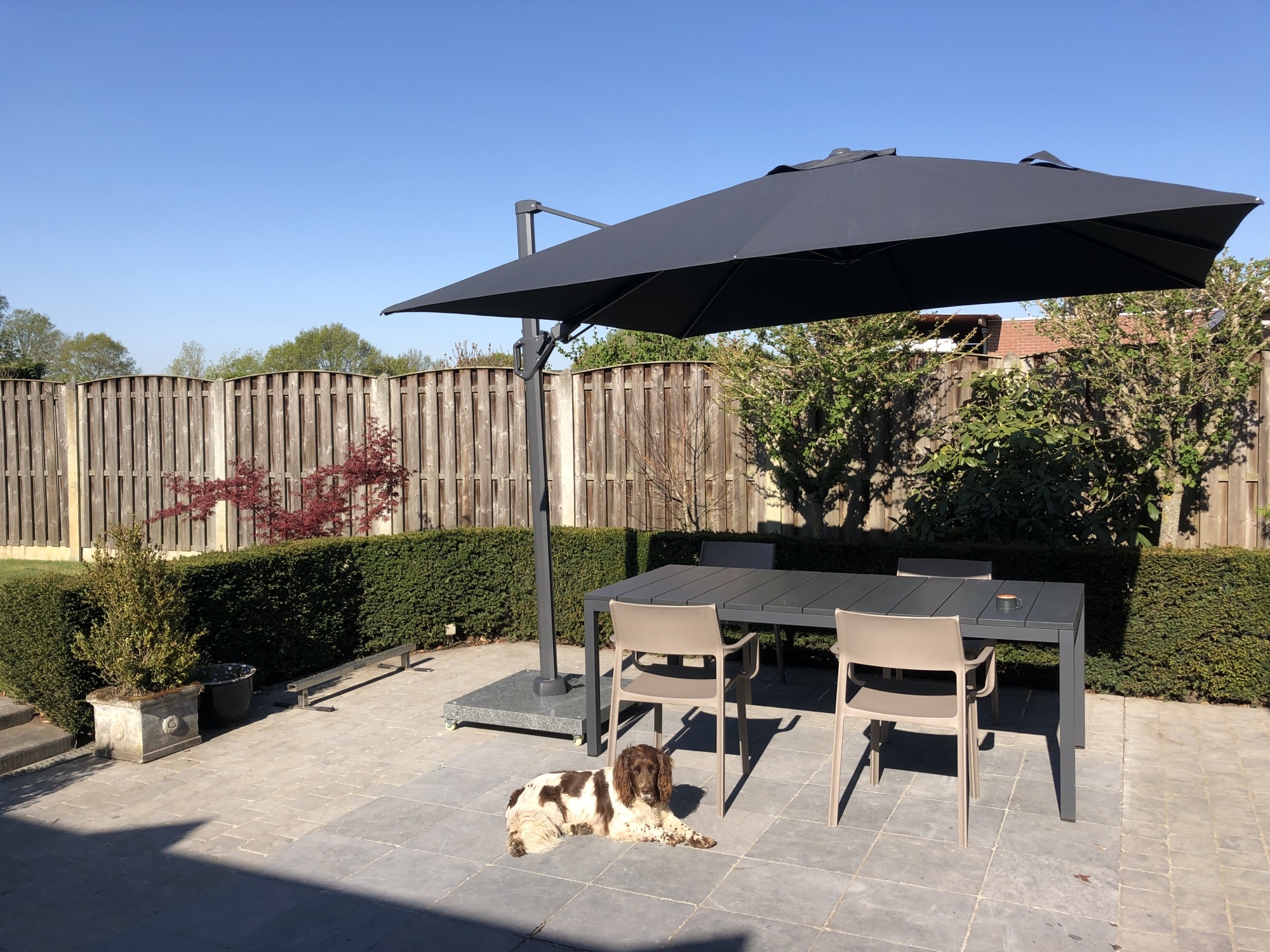 kantelbare parasol - AVH Outdoor Tuinmeubelen