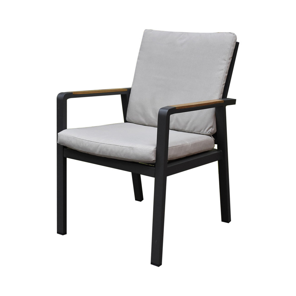 AVH-Collectie Lola dining tuinstoel aluminium antraciet AVH-Collectie Lola dining tuinstoel aluminium antraciet