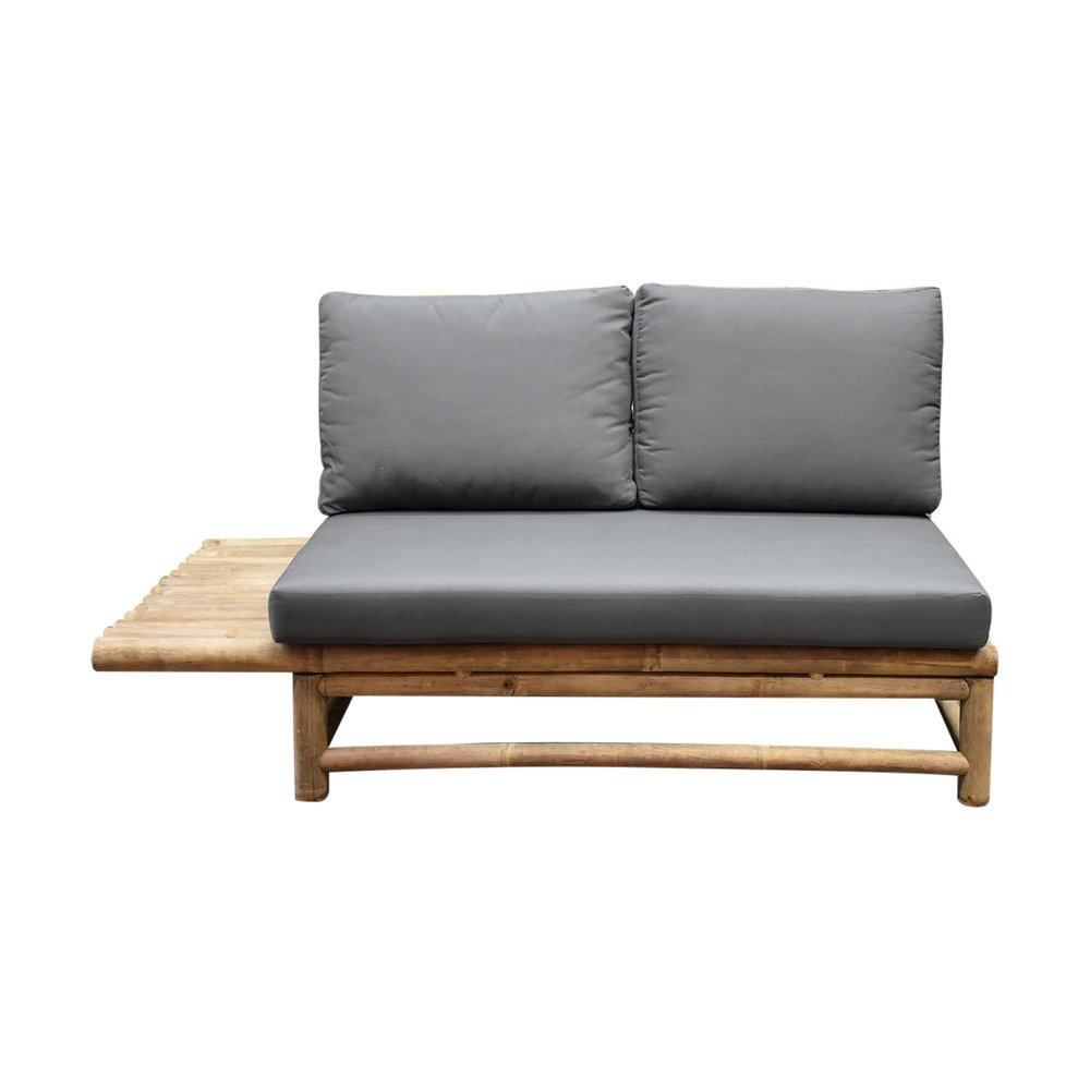 AVH-Collectie Piton hoek loungeset 5 delig bamboe AVH-Collectie Piton hoek loungeset 5 delig bamboe