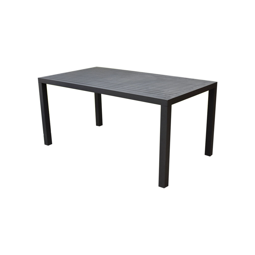 AVH-Collectie Ardore dining tuintafel 160x90 cm aluminium antraciet