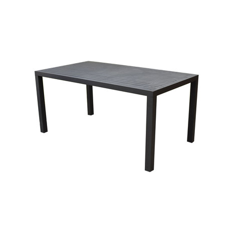 AVH-Collectie Ardore dining tuintafel 160x90 cm aluminium antraciet