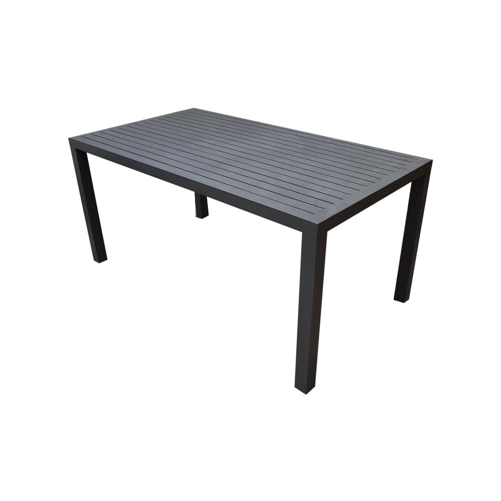 AVH-Collectie Ardore dining tuintafel 160x90 cm aluminium antraciet