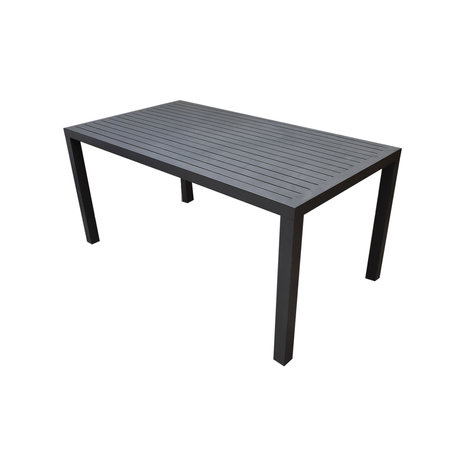AVH-Collectie Ardore dining tuintafel 160x90 cm aluminium antraciet