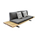 AVH-Collectie Mulia boomstam bank loungeset 2-delig AVH-Collectie Mulia boomstam bank loungeset 2-delig