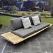 AVH-Collectie Mulia lounge tuinbank 300x92xH91 cm AVH-Collectie Mulia lounge tuinbank 300x92xH91 cm
