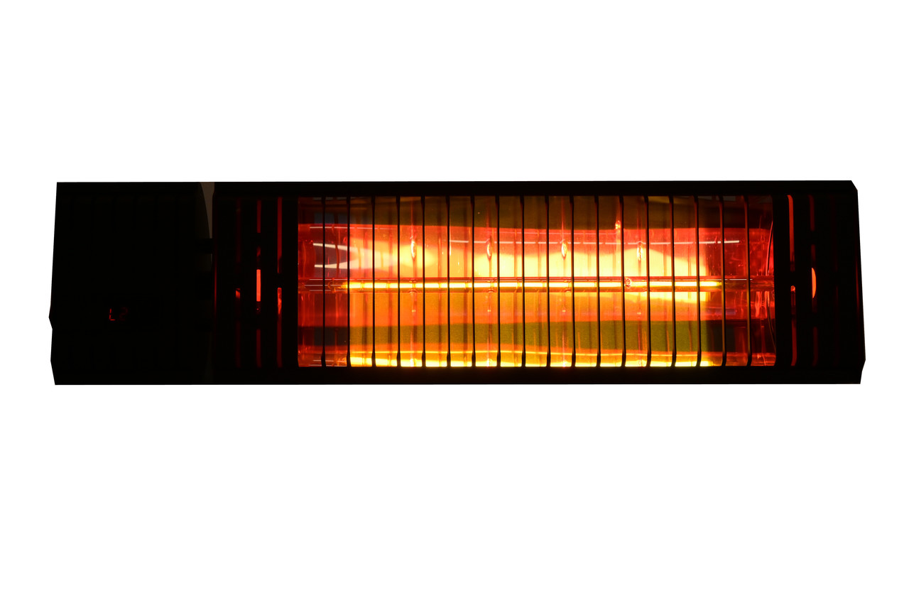 AVH-Collectie Elektrische infrarood terrasverwarmer Iras zwart - 2000 W AVH-Collectie Elektrische infrarood terrasverwarmer Iras zwart - 2000 W