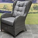 Arezza premium lounge tuinstoel antraciet Arezza premium lounge tuinstoel antraciet