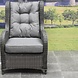 Arezza premium lounge tuinstoel antraciet Arezza premium lounge tuinstoel antraciet