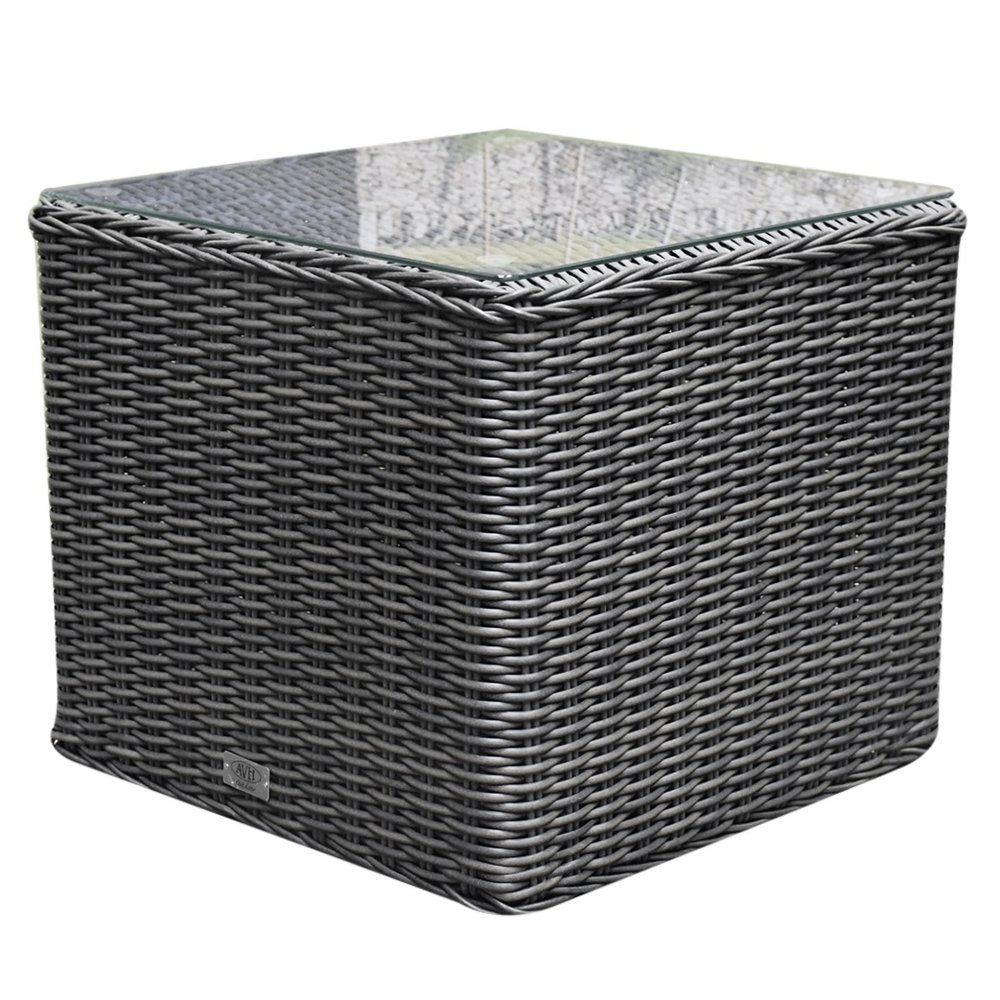 Toscane premium bijzettafel 50x50xH45 cm antraciet Toscane premium bijzettafel 50x50xH45 cm antraciet