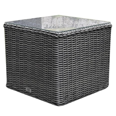 Toscane premium bijzettafel 50x50xH45 cm antraciet Toscane premium bijzettafel 50x50xH45 cm antraciet