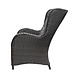 Arezza premium lounge balkonset 3-delig antraciet Arezza premium lounge balkonset 3-delig antraciet