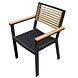 Higold York dining tuinset 260x90xH75 cm 7-delig teak aluminium Higold York dining tuinset 260x90xH75 cm 7-delig teak aluminium