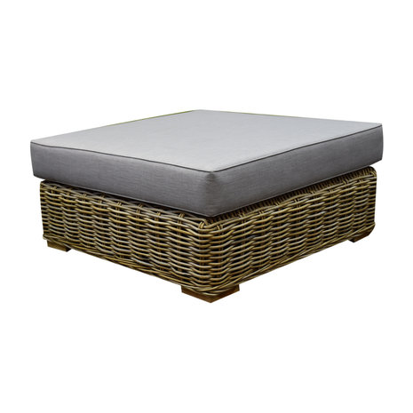 AVH-Collectie Otava stoel bank loungeset 4-delig naturel rotan