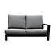 AVH-Collectie Athene hoek loungeset 4-delig antraciet aluminium AVH-Collectie Athene hoek loungeset 4-delig antraciet aluminium
