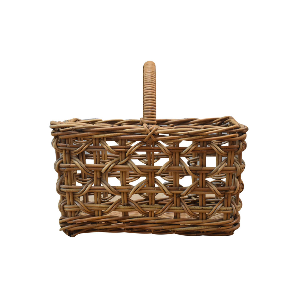 AVH-Collectie Andreas lacak merah mand 40x28xH23-34 cm AVH-Collectie Andreas lacak merah mand 40x28xH23-34 cm