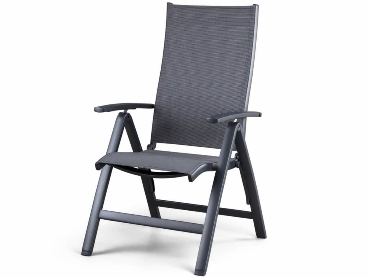 schuld Slim cel Lucca standenstoel verstelbaar aluminium antraciet - AVH Outdoor  Tuinmeubelen