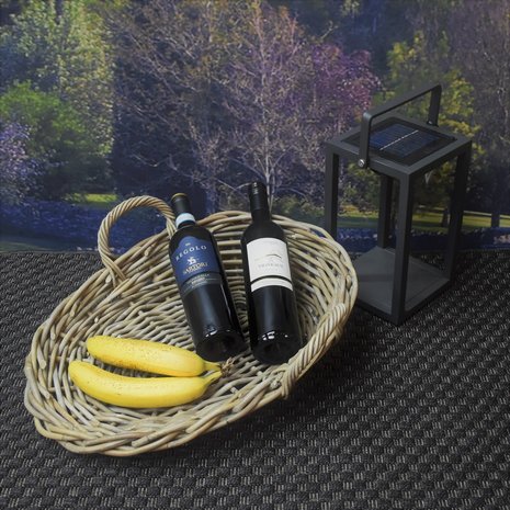 AVH-Collectie Chun rotan mand 53x40xH12 cm AVH-Collectie Chun rotan mand 53x40xH12 cm