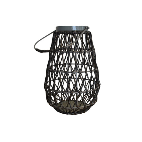 AVH-Collectie Linsy windlicht grijs AVH-Collectie Linsy windlicht grijs