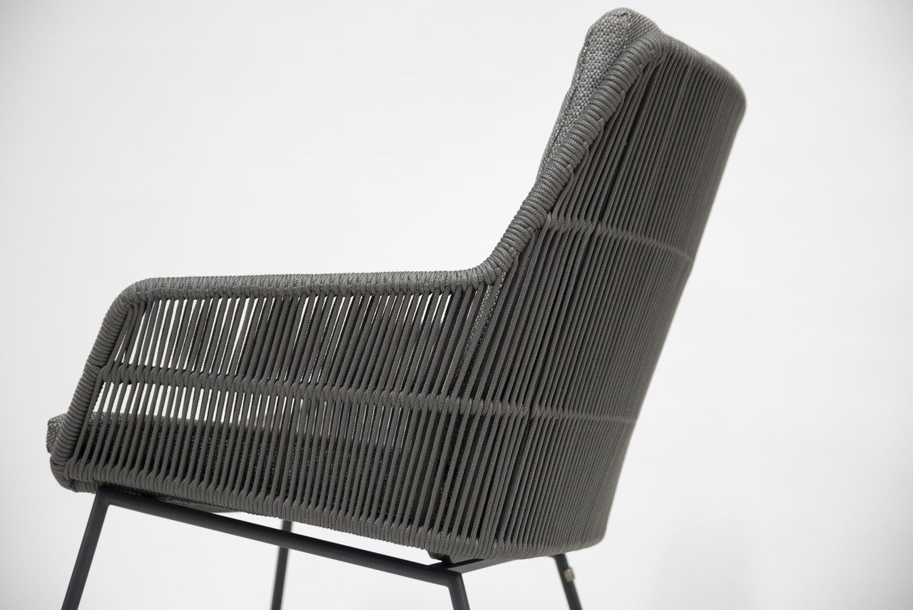 4 Seasons Outdoor 4 Seasons Outdoor Valencia dining stoel Platinum 4 Seasons Outdoor 4 Seasons Outdoor Valencia dining stoel Platinum