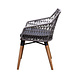 AVH-Collectie Ribe dining tuinstoel rope teak poten AVH-Collectie Ribe dining tuinstoel rope teak poten