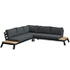 4 Seasons Outdoor 4 Seasons Outdoor Empire platform hoek loungeset 3 delig aluminium 4 Seasons Outdoor 4 Seasons Outdoor Empire platform hoek loungeset 3 delig aluminium
