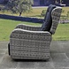 AVH-Collectie Jennifer lounge schommelstoel verstelbaar grijs AVH-Collectie Jennifer lounge schommelstoel verstelbaar grijs