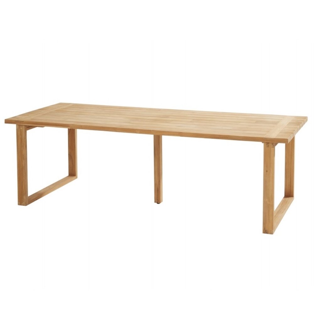 Taste 4SO Spartan eettafel 240x100xH75 cm teak Taste 4SO Taste 4SO Spartan eettafel 240x100xH75 cm teak Taste 4SO