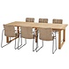 Taste 4SO Palma Spartan dining tuinset 240x100xH75 cm 7 delig naturel Taste 4SO Taste 4SO Palma Spartan dining tuinset 240x100xH75 cm 7 delig naturel Taste 4SO