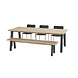 Taste 4SO Palma Derby dining tuinset 240x100xH75 cm 5 delig antraciet Taste 4SO Taste 4SO Palma Derby dining tuinset 240x100xH75 cm 5 delig antraciet Taste 4SO