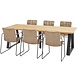 Taste 4SO Palma basso dining tuinset 240x100xH75 cm 7 delig naturel Taste 4SO Taste 4SO Palma basso dining tuinset 240x100xH75 cm 7 delig naturel Taste 4SO