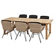 Taste 4SO Bohemian Spartan dining tuinset 240x100xH75 cm 7 delig naturel Taste 4SO Taste 4SO Bohemian Spartan dining tuinset 240x100xH75 cm 7 delig naturel Taste 4SO