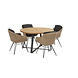 Taste 4SO Bohemian basso dining tuinset 130xH75 cm 5 delig naturel Taste 4SO Taste 4SO Bohemian basso dining tuinset 130xH75 cm 5 delig naturel Taste 4SO