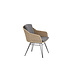 Taste 4SO Bohemian basso dining tuinset 130xH75 cm 5 delig naturel Taste 4SO Taste 4SO Bohemian basso dining tuinset 130xH75 cm 5 delig naturel Taste 4SO