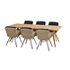 Taste 4SO Bohemian Belair dining tuinset 240x100xH75 cm 7 delig antraciet Taste 4SO Taste 4SO Bohemian Belair dining tuinset 240x100xH75 cm 7 delig antraciet Taste 4SO